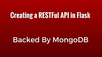 Flask+MongoDB实现的REST API实例