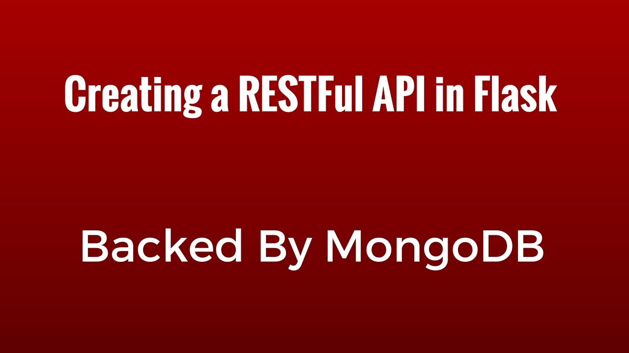 Flask+MongoDB实现的REST API示例